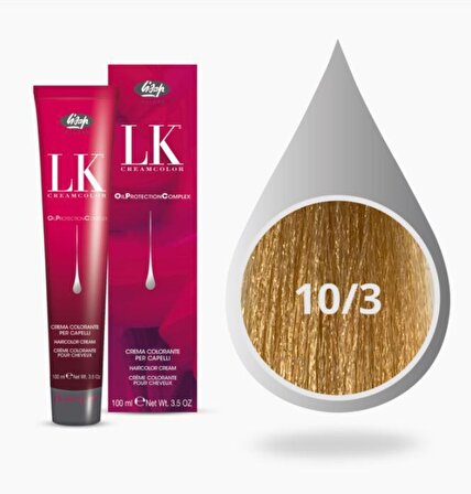 Lisap Lk Opc 10/3 Çok Açık Sarıplus Dore Saç Boyası 100 ml